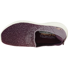 Skechers Ultra Flex W 13123-PLUM skor rosa grå 2