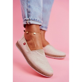 Dam Espadrilles Big Star Slip-on Beige FF276026 1