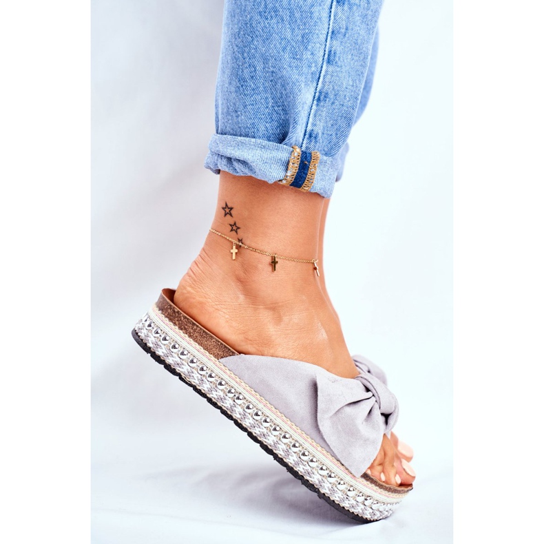 Dam Tofflor Grå Mortigo 2