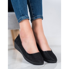 Lgm Svart Ballerina Med Glitter 1