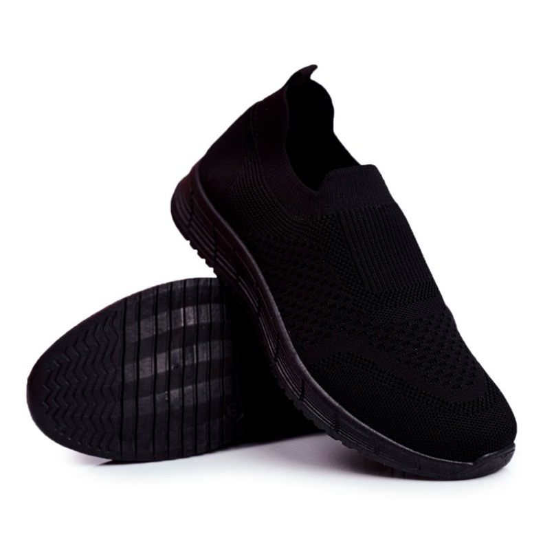 SEA Sport Herrtextil Slip-On skor Marquez svart 2