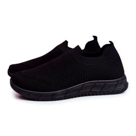 SEA Sport Herrtextil Slip-On skor Marquez svart 1