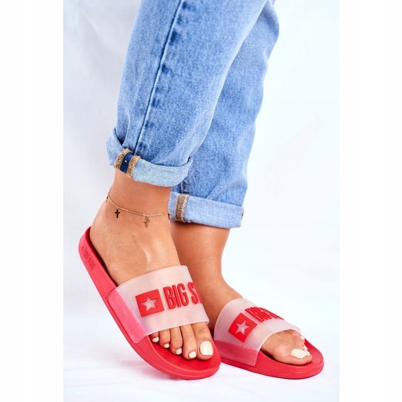 Dam Tofflor Big Star Red FF274A202 röd 1