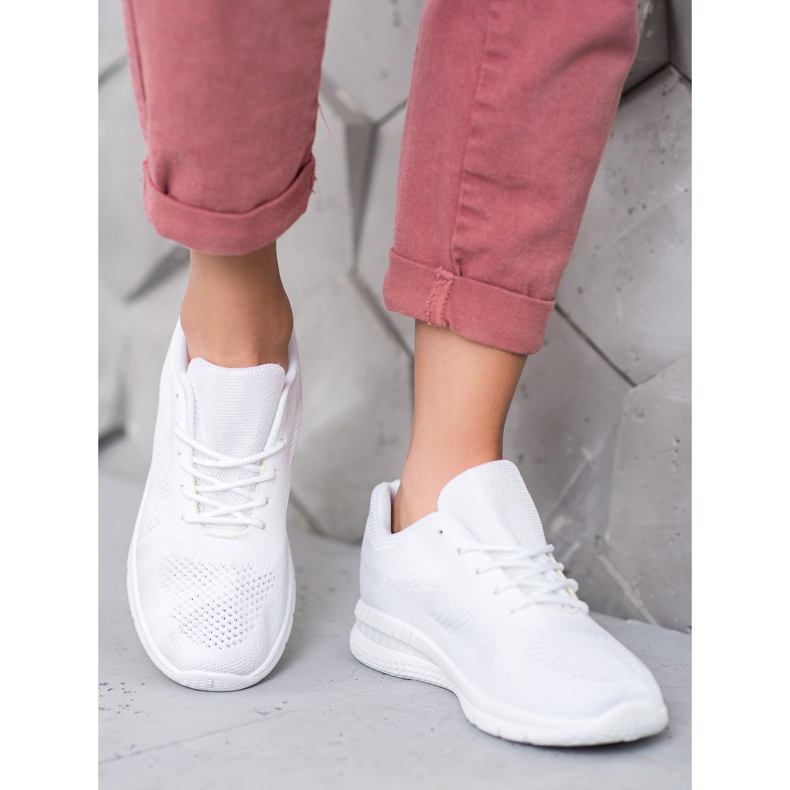Renda Openwork sportskor vit 1