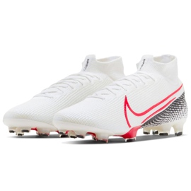Nike Mercurial Superfly 7 Elite Fg M AQ4174 160 fotbollsskor vit vit 2
