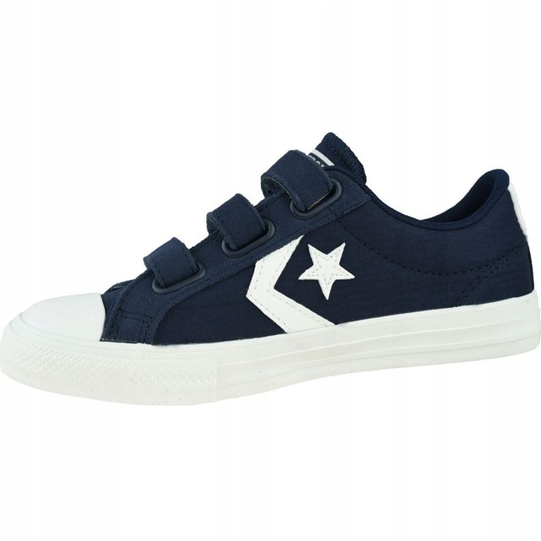 Converse Star Player Low Kids 667547C skor marinblå grå 1