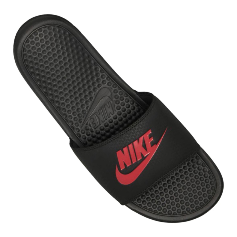 Nike Benassi Jdi Slide M 343880-060 svart röd 1