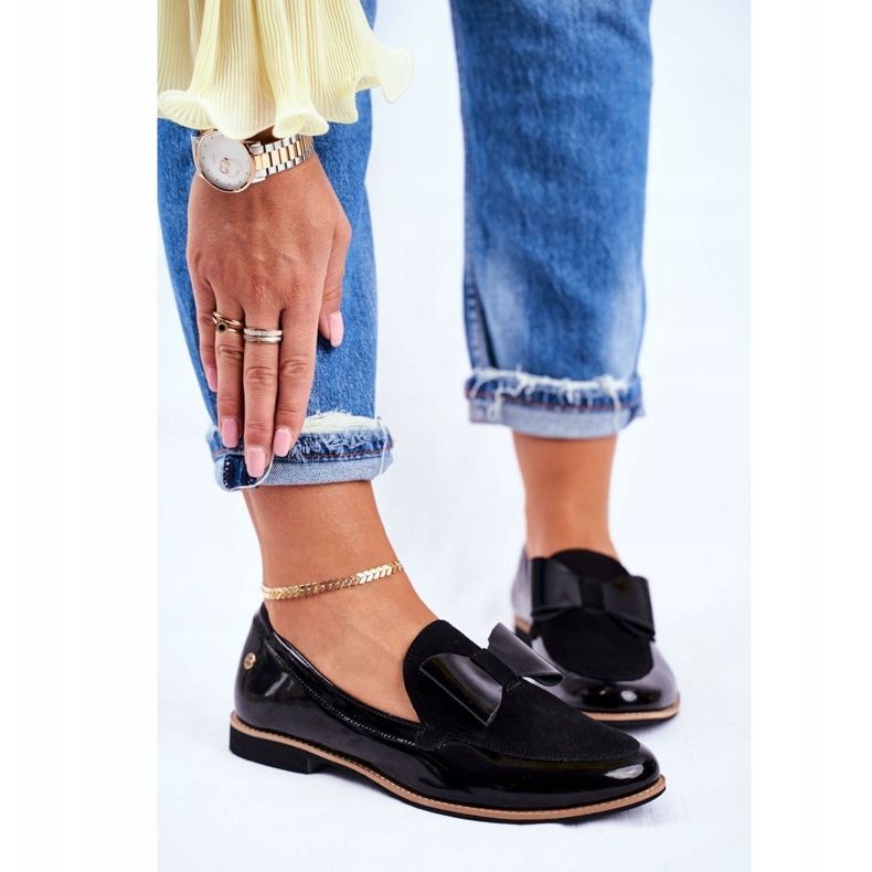 Dam Brogues Maciejka lackerade loafers svart 04099-01 / 00-5 1