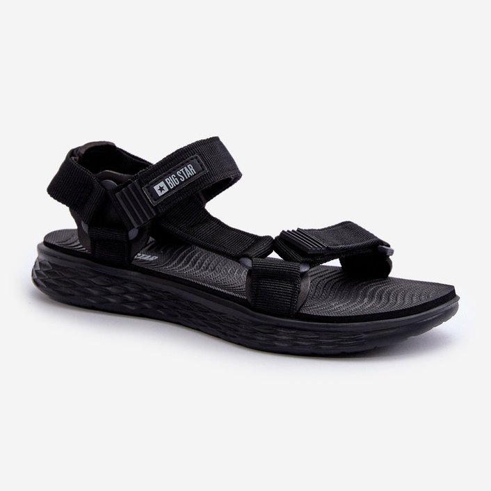 Sandaler för kvinnor Big Star Black FF274A600 svart 2