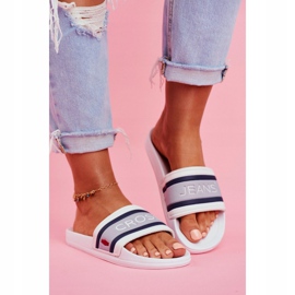 Dam Tofflor Cross Jeans Vit FF2R4158C 1