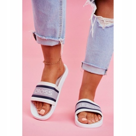 Dam Tofflor Cross Jeans Vit FF2R4158C 2