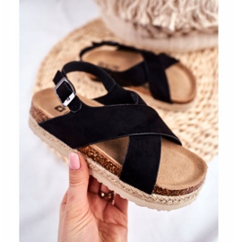 Barnsandaler Big Star Black FF374168 svart 2