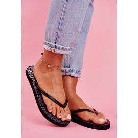 Dam Tofflor Flip-flops Big Star Black FF274A303 svart 1