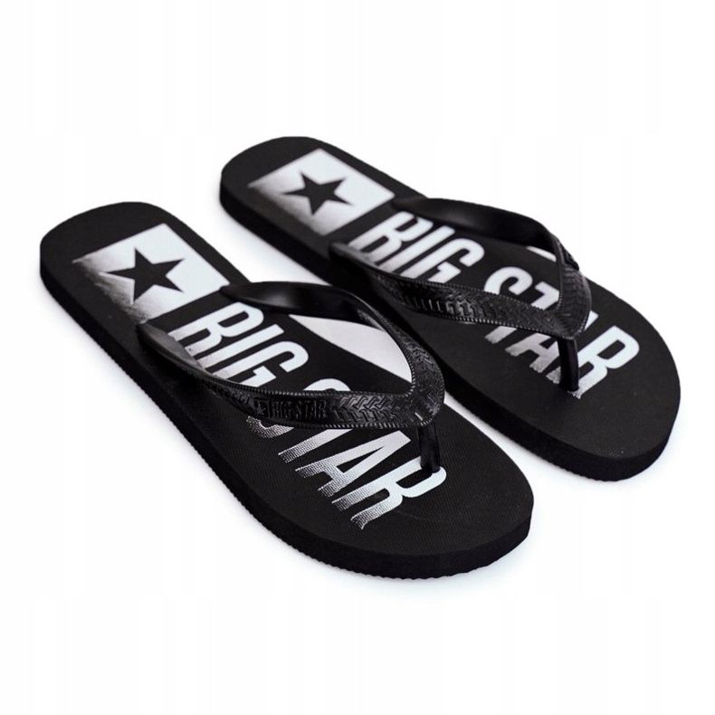 Herr Tofflor Flip-flops Big Star Black FF274A470 svart 2