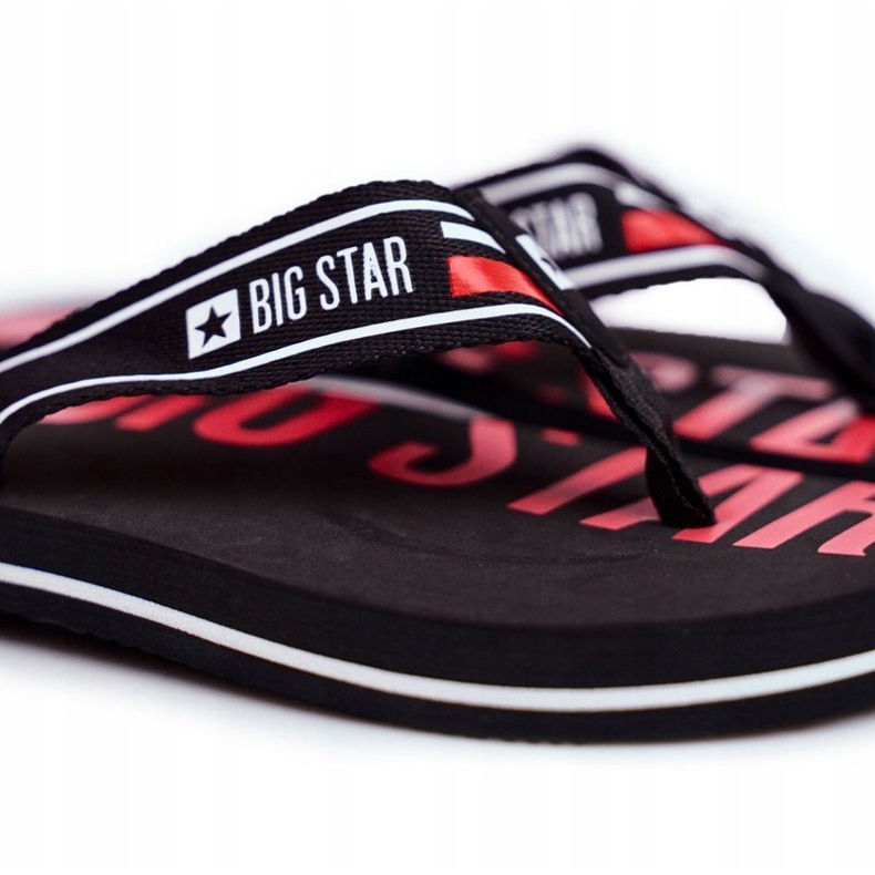 Herr Tofflor Flip-flops Big Star Black FF274A450 svart 1
