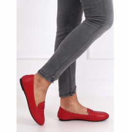 Röda damloafers 98-29 Röd 2