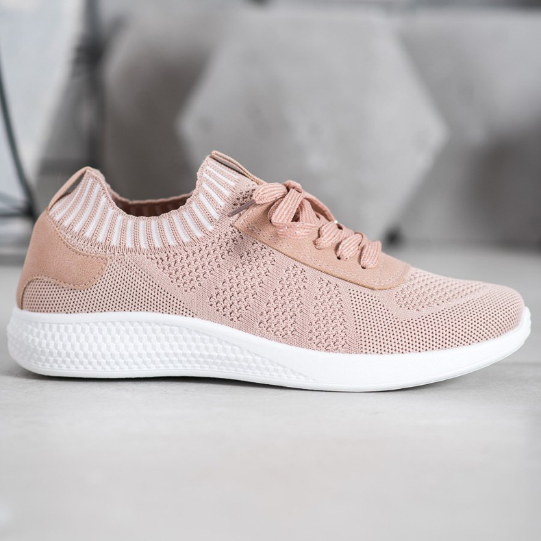 SHELOVET Pulver sportskor rosa 1