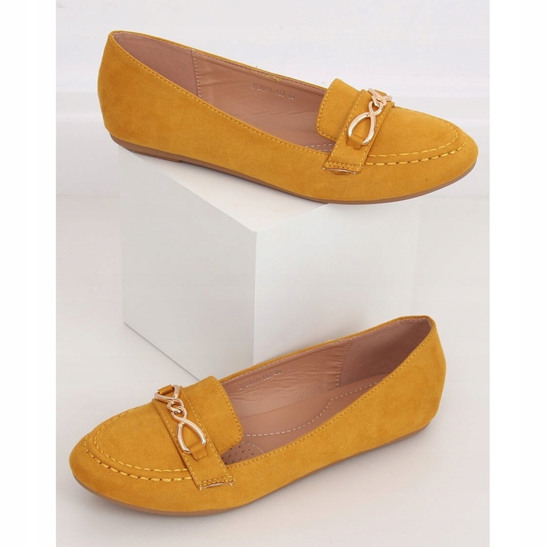 Dam loafers honung 2S2018-157 Gul 1
