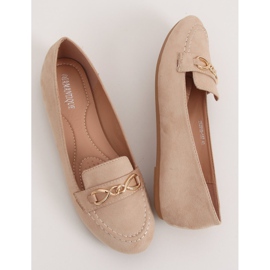 Dam beige loafers 2S2018-157 Beige 1