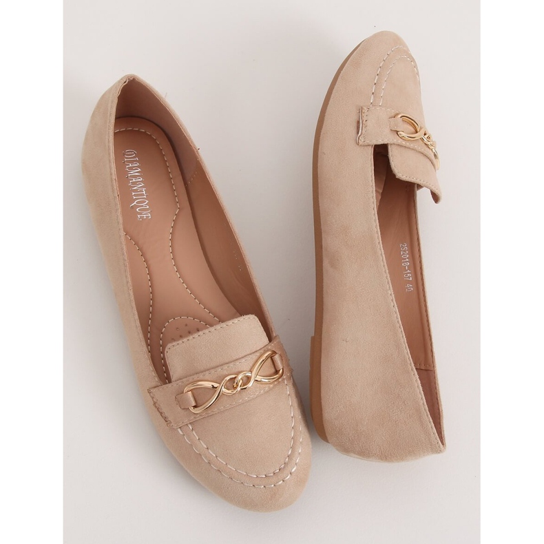 Dam beige loafers 2S2018-157 Beige 1
