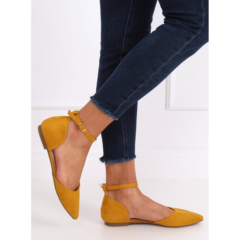 HD-100 gula honungsskurna ballerinor 1