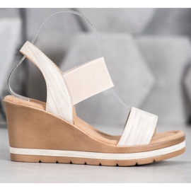 Sea Elves Snygga kilsandaler brun 2