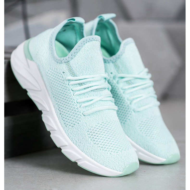 Lemax Textilskor på plattformen grön 1