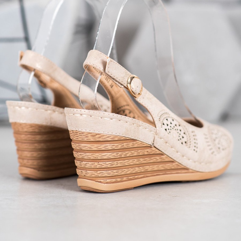 Evento Sandaler med ekologiskt läder brun 2