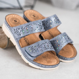 Evento Bekväma kardborreband blå 1