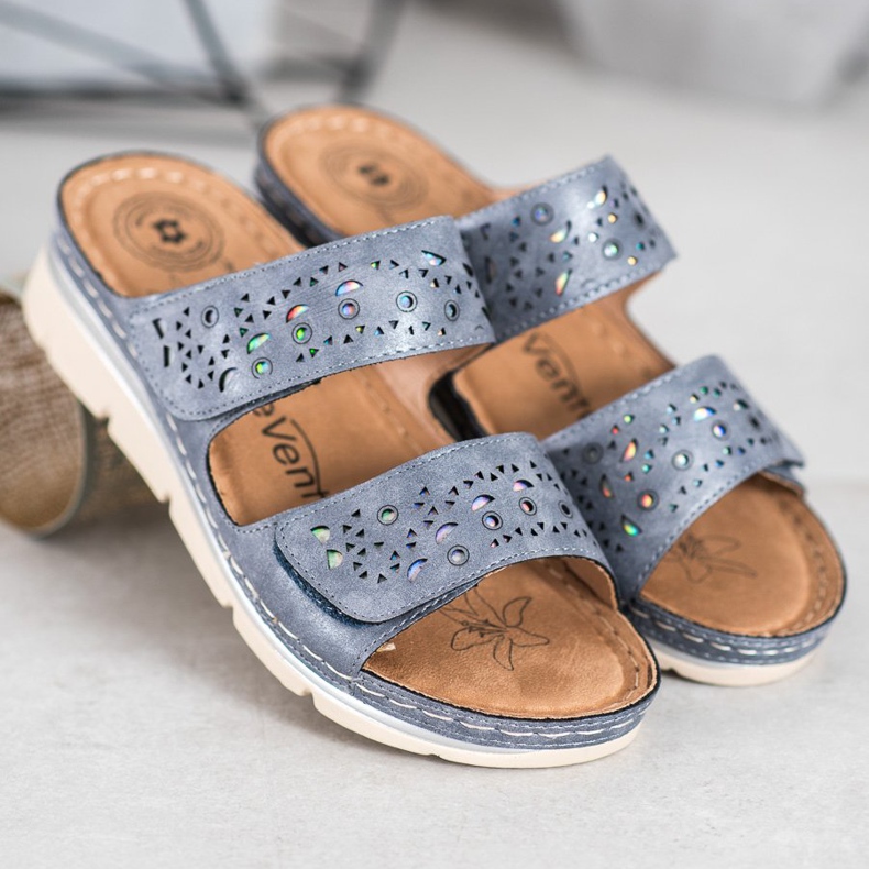 Evento Bekväma kardborreband blå 1