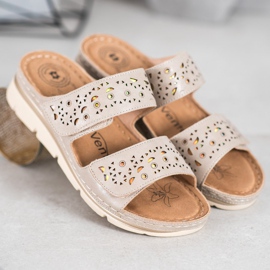 Evento Bekväma kardborreband brun 1