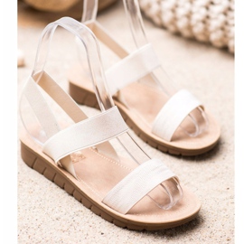 Sea Elves Slip-on sandaler på plattformen brun 2