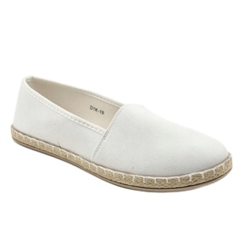 Silver slip-on espadriller D1K-19 grå 1