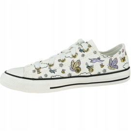 Converse Chuck Taylor All Star Low Barn 667898C vit mångfärgad 1