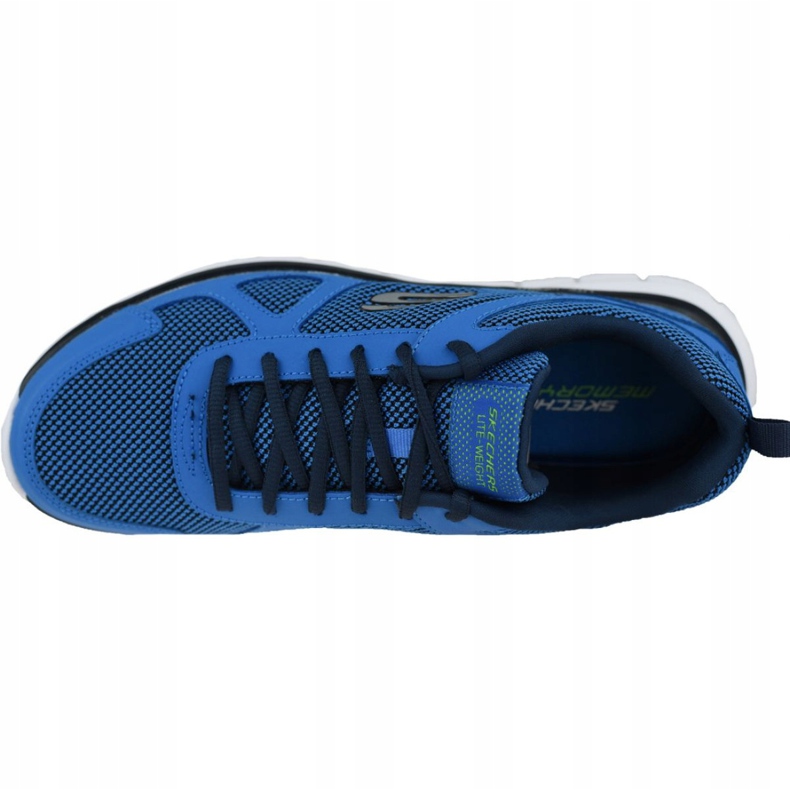 Skechers Track-Bucolo M 52630-BLLM marinblå 2