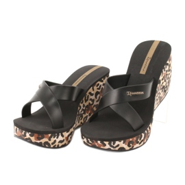 Ipanema 82856 kil tofflor för kvinnor brun svart 2