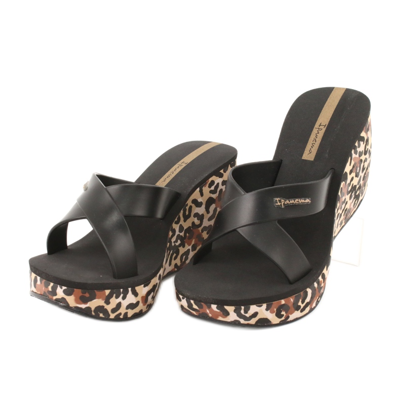 Ipanema 82856 kil tofflor för kvinnor brun svart 2