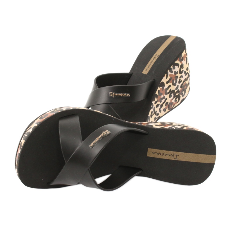 Ipanema 82856 kil tofflor för kvinnor brun svart 4