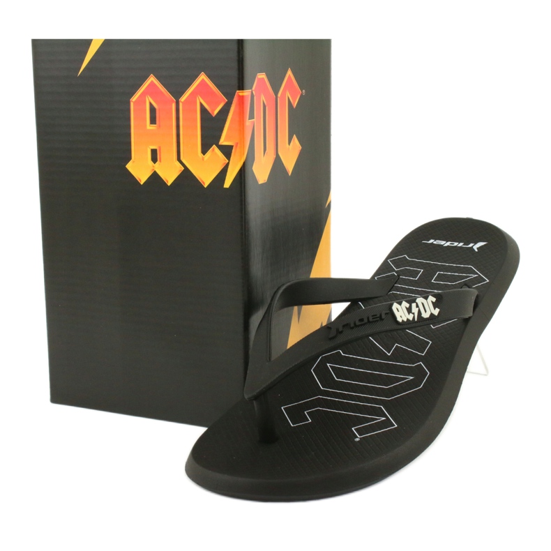 RIDER 82799 AC / DC flip-flops THONG AD men BRAZIL vit svart 6
