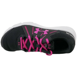 Under Armour W Dash Rn 2 W 1285488-003 skor svart rosa 2