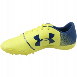 Under Armour Spotlight Tf M 1289539-300 fotbollsskor mångfärgad gul 1