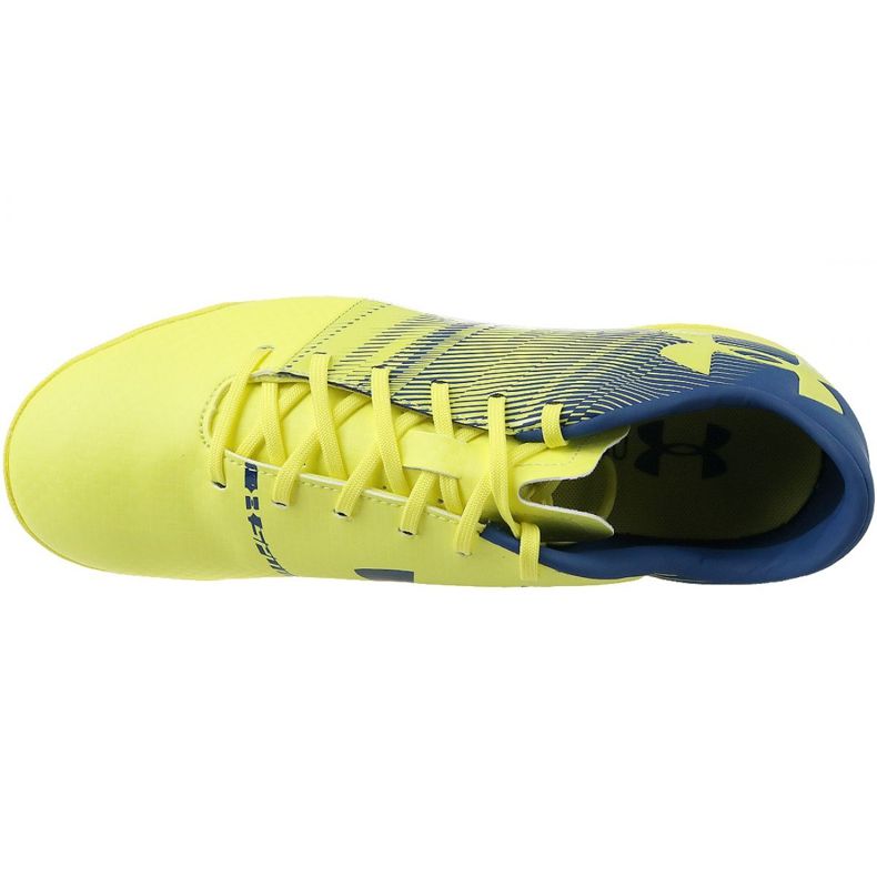 Under Armour Spotlight Tf M 1289539-300 fotbollsskor mångfärgad gul 2