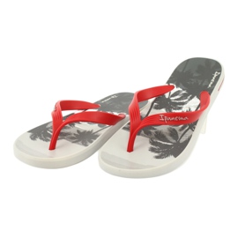Ipanema 82879 Posto 10 Temas AD flip-flops röd grå 2