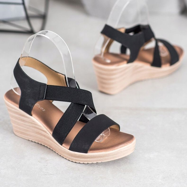 Sea Elves Casual Slip On Sandals svart 1