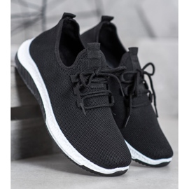 SHELOVET Svarta Openwork -skor 1