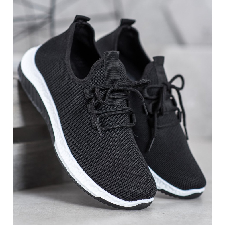 SHELOVET Svarta Openwork -skor 1