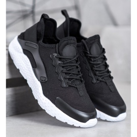 SHELOVET Svarta textilskor 2