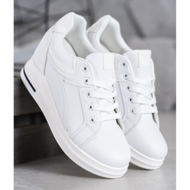SHELOVET Vita wedge sneakers 1