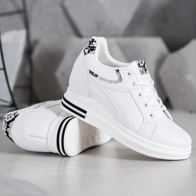 SHELOVET Vita wedge sneakers 1