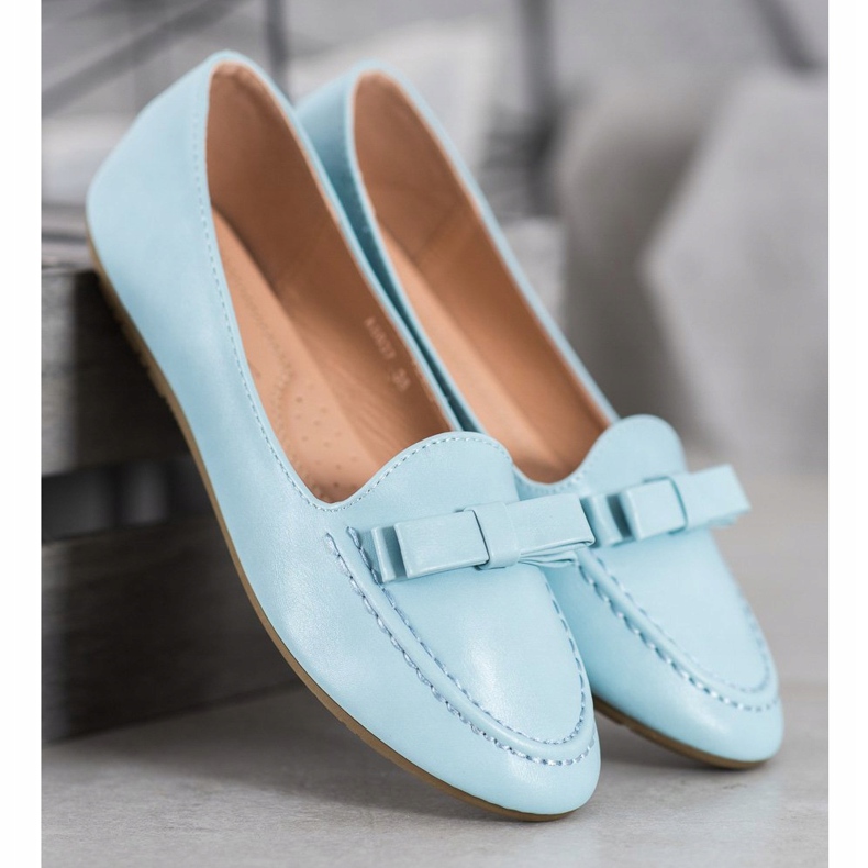 SHELOVET Blue Lords med ekoläder blå 1